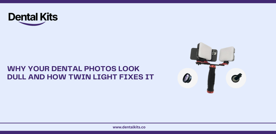 Why Your Dental Photos Look Dull And How Twin Light Fixes It