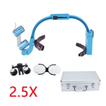 LED Adjustable Headband Binocular Loupes 2.5x