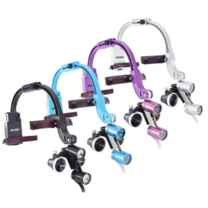 LED Adjustable Headband Binocular Loupes