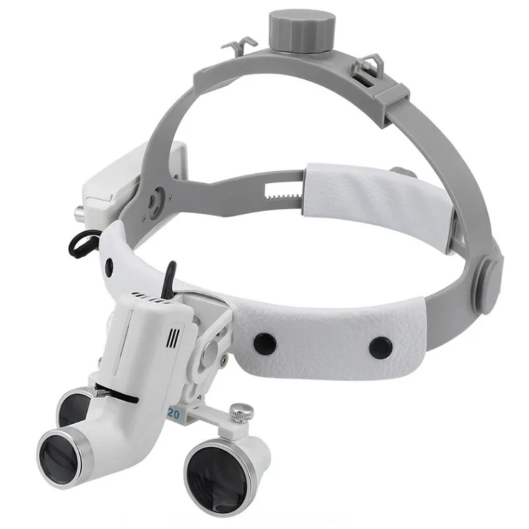 2.5X/3.5X Dental Surgical Loupes with 5W LED Headlight