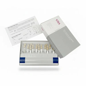 3D Master dental shade guide box packaging with instructions
