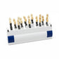 3D Master dental shade guide with 29 shades in organized tab holder