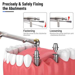 Dental Implant Driver & Prosthetic TorqueBox – Color Edition