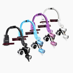 LED Adjustable Headband Binocular Loupes