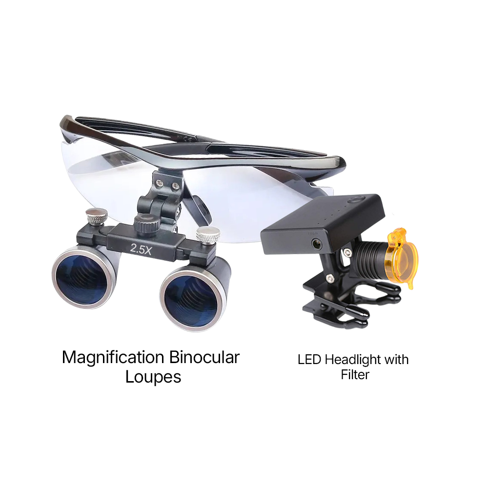 Portable LED Headlight Dental Surgical Loupes / Medical Loupes Dental Magnifying Glasses 2 5x 3 5x Magnification Magnifier Portable LED Headlight Dental Surgical Loupes / Medical Loupes Dental Magnifying Glasses 2 5x 3 5x Magnification Magnifier