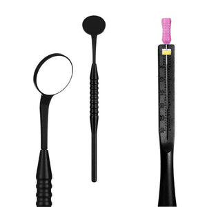 UltraClear Air Plastic Dental Mirror 24mm, 5 pcs