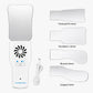 Anti Fog Mirror System kit with USB cable and mirrors