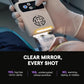 Anti Fog Mirror System Pro showing clear fog-free mirror during intraoral use