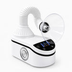 Digital dental lab dust collector with flexible hose suction hood and led work light