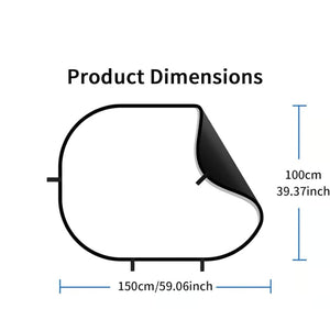 Black and White Photography Backdrop