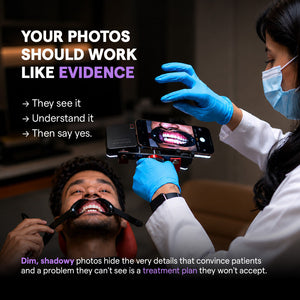 Twin Light Mobile Dental Photography kit