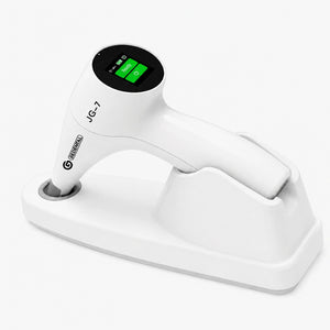 igital dental shade matching device on base station