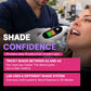 shade reader scanning patient with dual shade systems