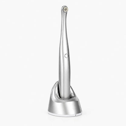 wireless intraoral camera on charging stand