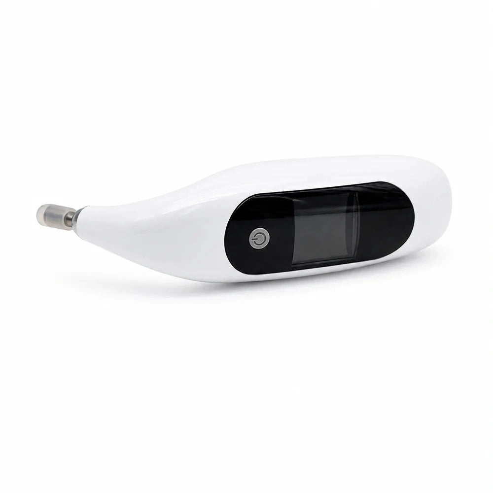 digital tooth shade reader handheld side view