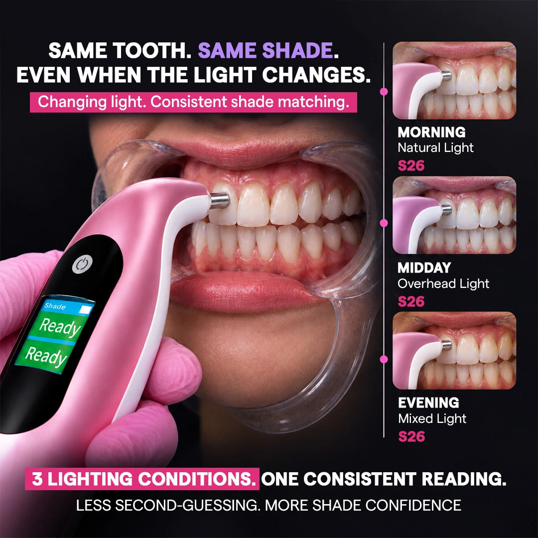 whitening analyzer consistent reading in any lighting